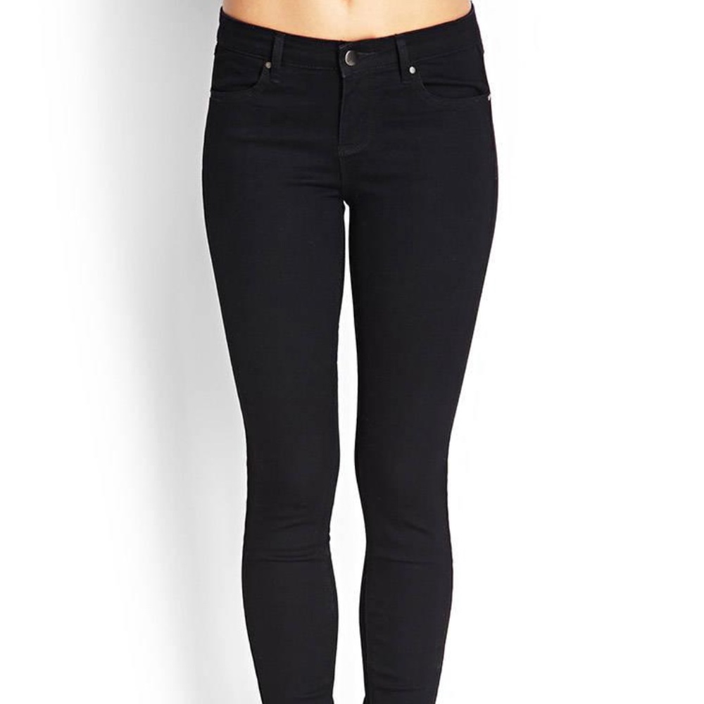 Forever 21 Black Skinny Jeans